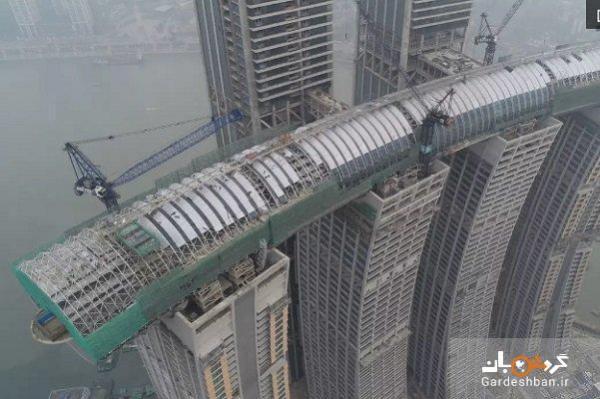 آسمان خراش افقی چین تکمیل می شود آسمان خراش افقی چین تکمیل می شود