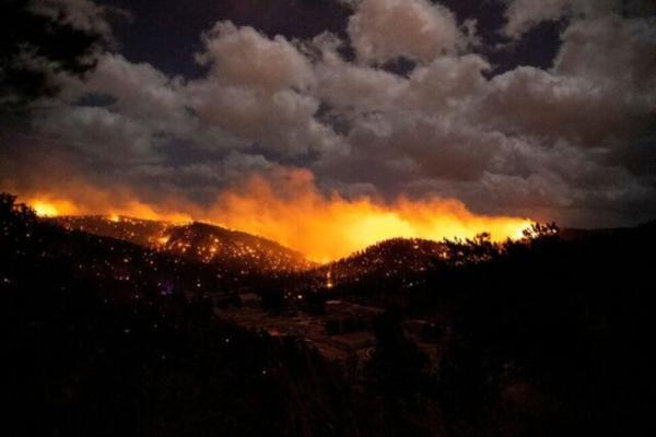 بزرگترین حریق جنگلی در آمریکا بزرگترین حریق جنگلی در آمریکا