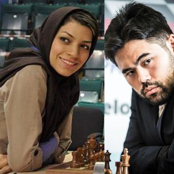 ازدواج پرسر و صدا در شطرنج ؛ آتوسا پورکاشیان با هیکارو ناکامورا قهرمان شطرنج دنیا ازدواج کرد!